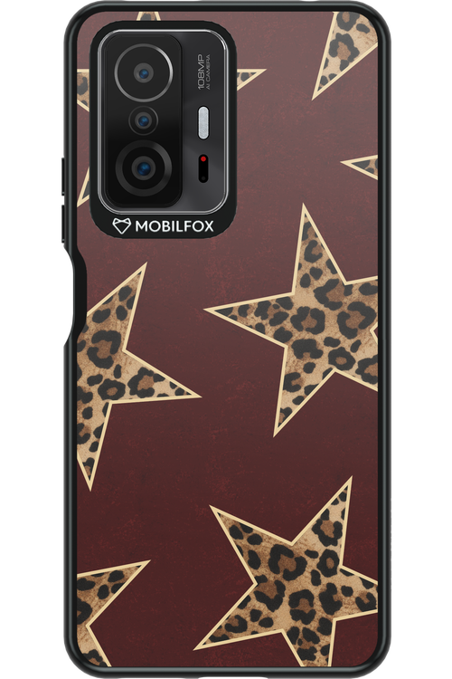Wild Stars Burgundy - Xiaomi Mi 11T