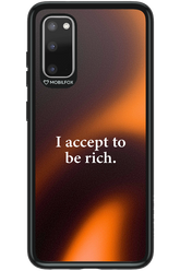 I accept to be rich - Samsung Galaxy S20