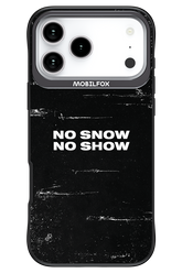 No snow, no show - Apple iPhone 17 Pro Max