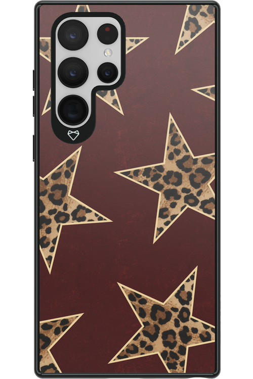 Wild Stars Burgundy - Samsung Galaxy S22 Ultra