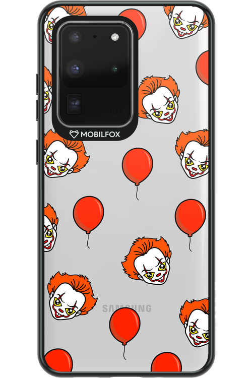 Mystery Clown (Transparent) - Samsung Galaxy S20 Ultra 5G