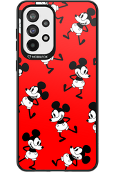 Iconic Mouse (red pattern) - Samsung Galaxy A73