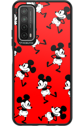 Iconic Mouse (red pattern) - Huawei P Smart 2021