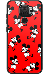 Iconic Mouse (red pattern) - Xiaomi Redmi Note 9