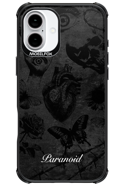 Paranoid (Black) - Apple iPhone 16 Plus