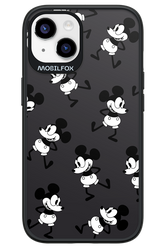 Iconic Mouse (antracite pattern) - Apple iPhone 14