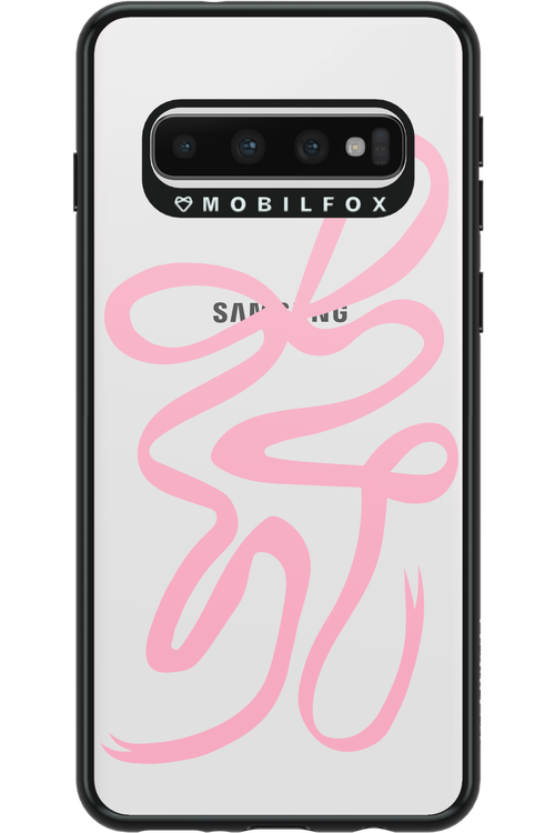 Pink Bow - Samsung Galaxy S10