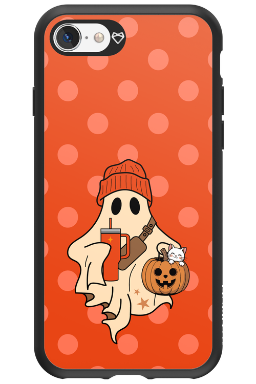 Ghost Girl (Orange) - Apple iPhone SE 2022