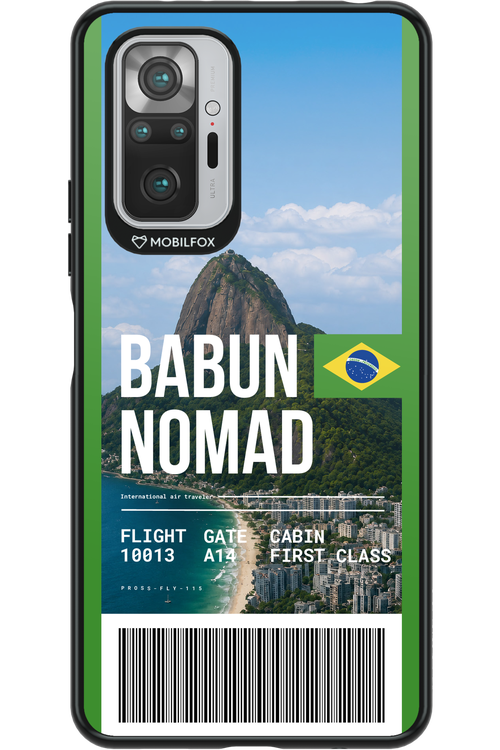 BABUN NOMAD (fly ticket) 2.0 - Xiaomi Redmi Note 10S
