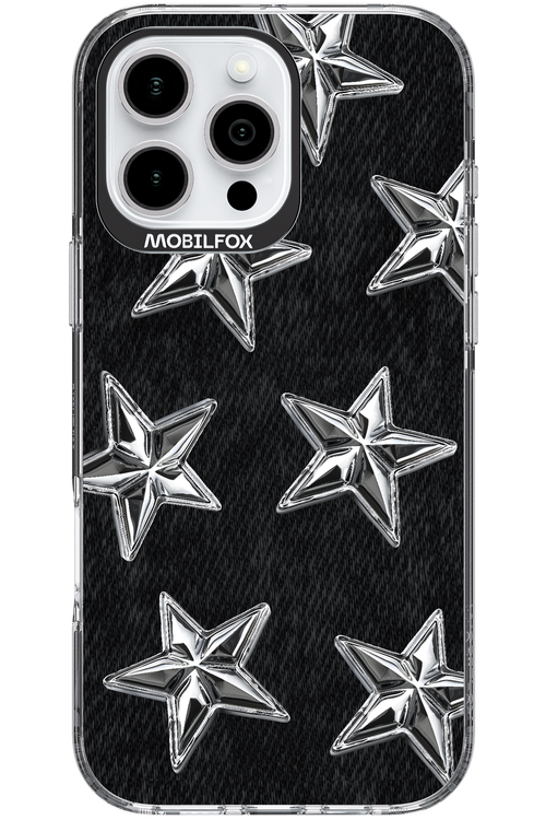 Chrome Stars - Apple iPhone 16 Pro Max