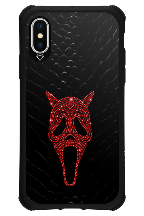 Devil Glitter Ghost - Apple iPhone XS