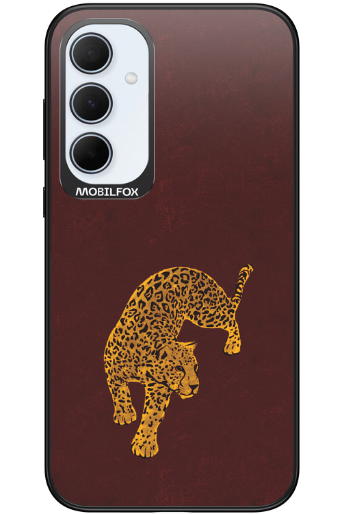Burgundy Leopard - Samsung Galaxy A35