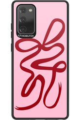 Burgundy Bow - Samsung Galaxy Note 20