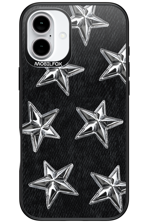 Chrome Stars - Apple iPhone 16 Plus