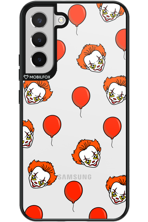 Mystery Clown (Transparent) - Samsung Galaxy S22+