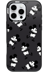 Iconic Mouse (antracite pattern) - Apple iPhone 16 Pro Max