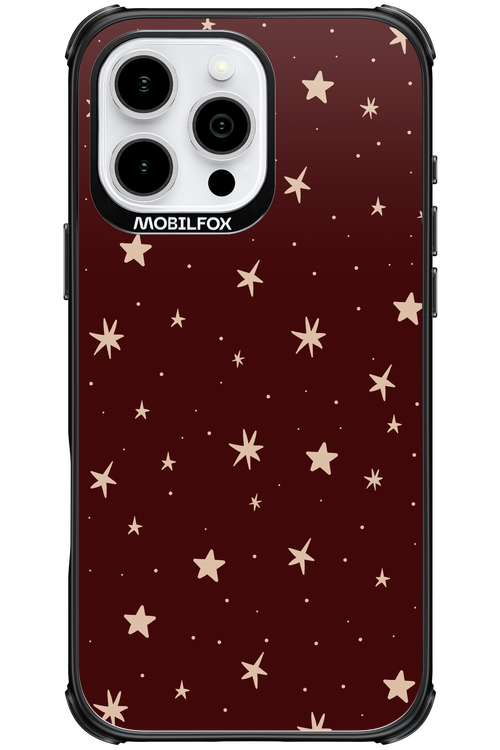 Burgundy Stars - Apple iPhone 16 Pro Max