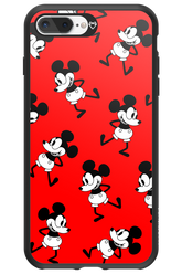 Iconic Mouse (red pattern) - Apple iPhone 8 Plus