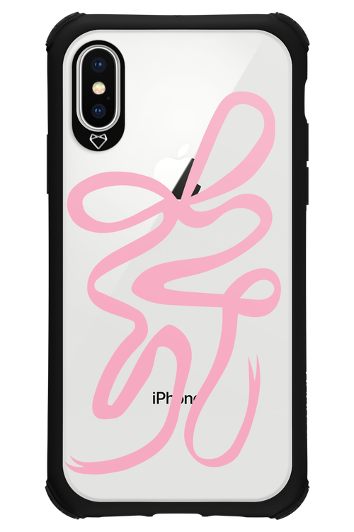Pink Bow - Apple iPhone XS