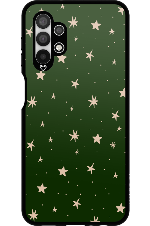 Forest Green Stars - Samsung Galaxy A13 4G