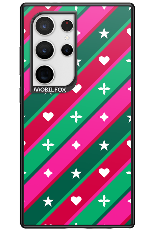 Christmas Stripes - Samsung Galaxy S24 Ultra