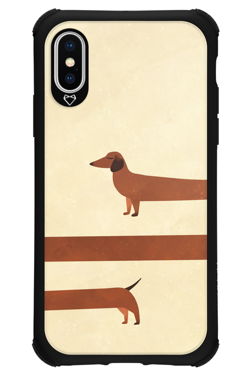 Stretchy Dog - Apple iPhone XS