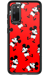 Iconic Mouse (red pattern) - Samsung Galaxy S20