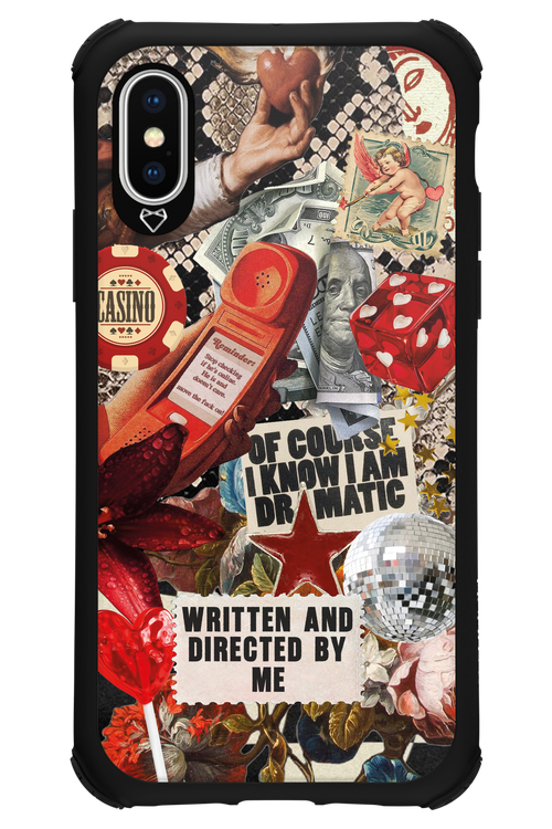 RED VINTAGE - Apple iPhone XS