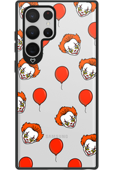 Mystery Clown (Transparent) - Samsung Galaxy S22 Ultra