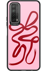 Burgundy Bow - Huawei P Smart 2021