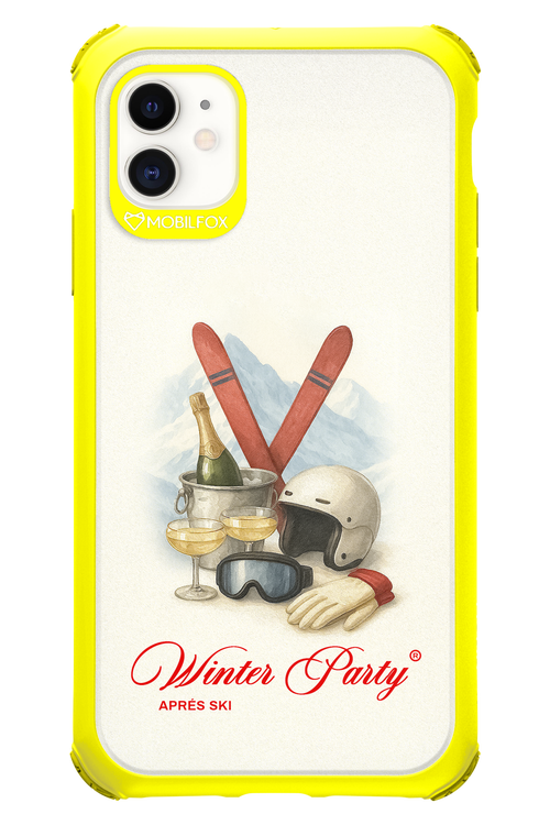 Winter Ski Party - Apple iPhone 11