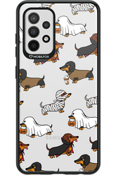 Scary Dachshund (Transparent) - Samsung Galaxy A52 / A52 5G / A52s