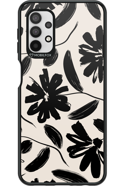 Monochrome Flowerss - Samsung Galaxy A32 5G