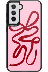 Burgundy Bow - Samsung Galaxy S21 FE