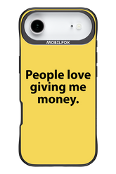 People love giving me money - Apple iPhone 17 Air