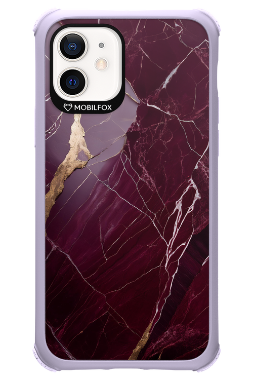 Burgundy Marble 2.0 - Apple iPhone 12