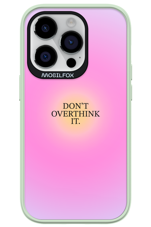 Don't Overthink It - Apple iPhone 14 Pro