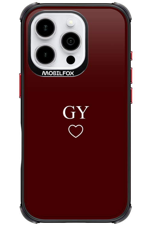 GY Burgundia 2.0 - Apple iPhone 16 Pro