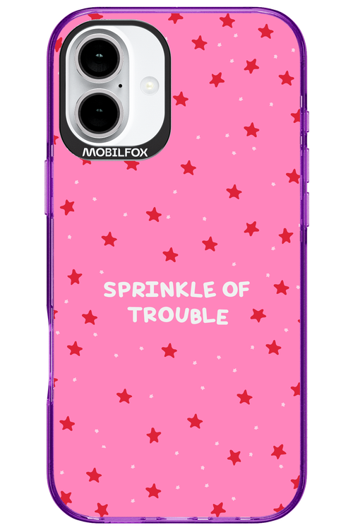 Trouble Pink - Apple iPhone 16 Plus