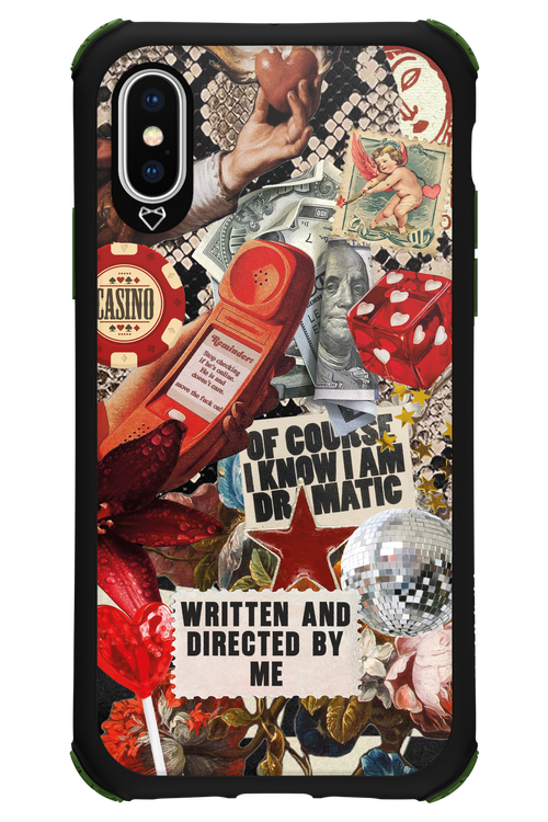 RED VINTAGE - Apple iPhone XS