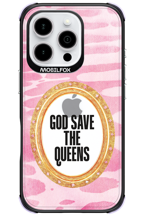 GOD SAVE THE QUEENS MIRROR - Apple iPhone 16 Pro