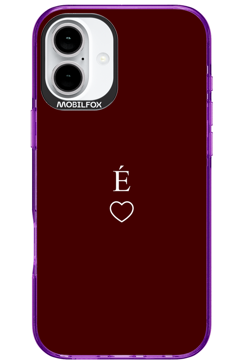 E Burgundia II 2.0 - Apple iPhone 16 Plus