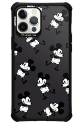 Iconic Mouse (antracite pattern) - Apple iPhone 12 Pro Max