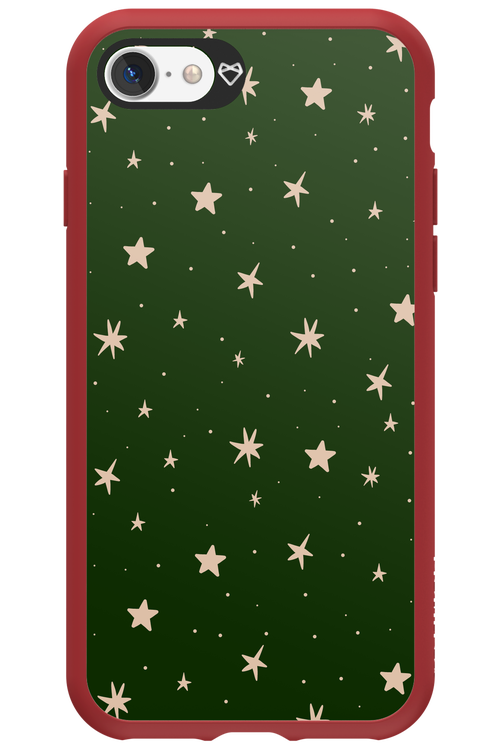 Forest Green Stars - Apple iPhone 7