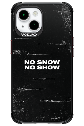 No snow, no show - Apple iPhone 15