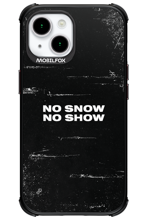 No snow, no show - Apple iPhone 15