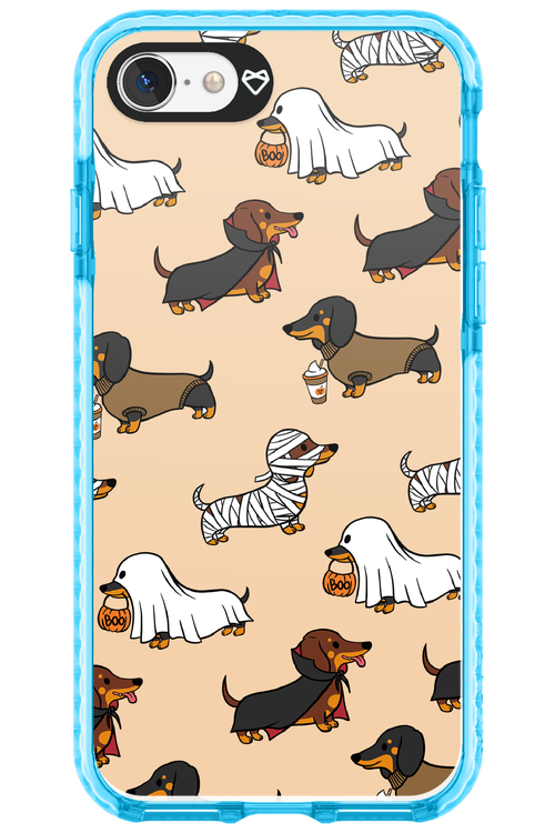 Scary Dachshund - Apple iPhone SE 2022
