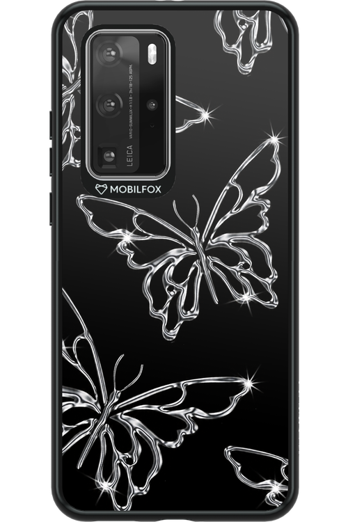 Silver Butterfly 2.0 - Huawei P40 Pro