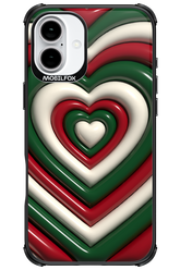 XMAS Hearts - Apple iPhone 16 Plus