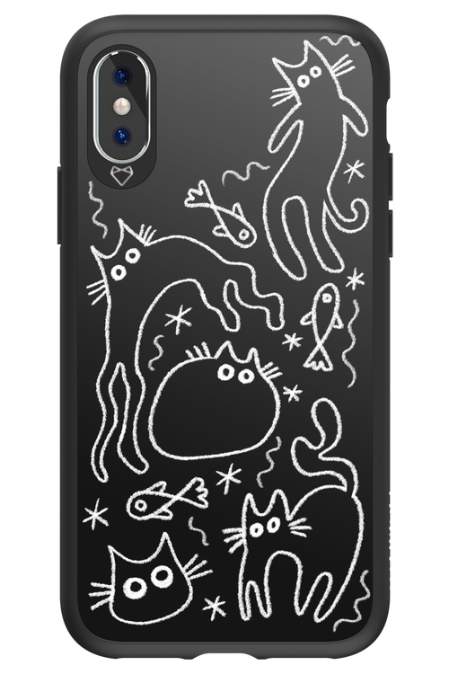 CHALK_CATS - Apple iPhone X